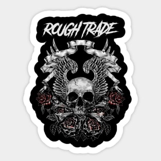 ROUGH TRADE MERCH VTG Sticker